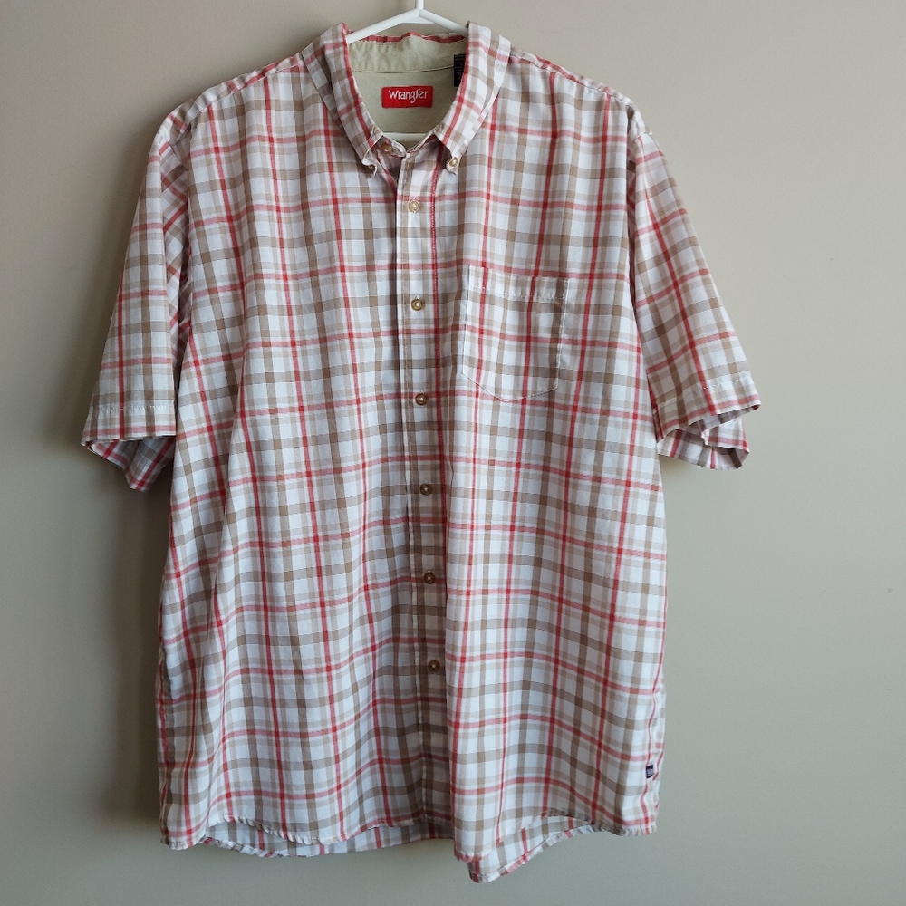 WRANGLER ♡ Mens Short Sleeve Shirt